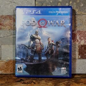God Of War Vedio Game • Sony Playstation • PS-4 • Rated : M- 17-Yrs. Up•